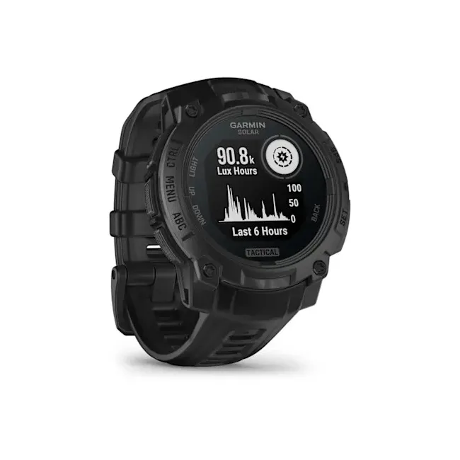 Garmin INSTINCT 3 - 45 mm Solar Tactical - negru - smartwatch robust cu GPS
