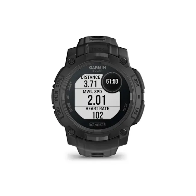 Garmin INSTINCT 3 - 45 mm Solar Tactical - negru - smartwatch robust cu GPS