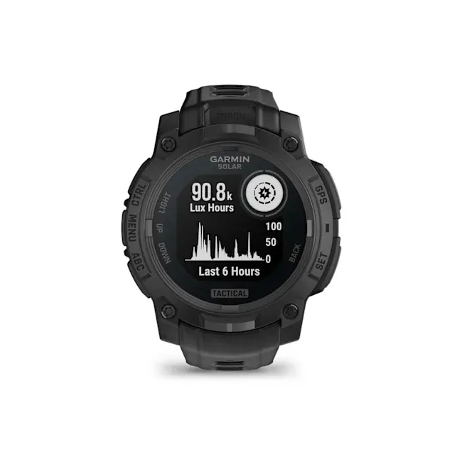 Garmin INSTINCT 3 - 45 mm Solar Tactical - negru - smartwatch robust cu GPS
