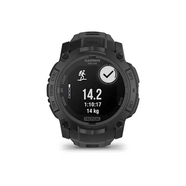 Garmin INSTINCT 3 - 50 mm SOLAR Tactical - negru - smartwatch robust cu GPS
