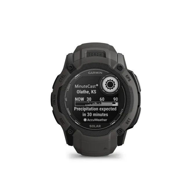 Garmin Instinct 2X Solar - smartwatch robust cu GPS - Grafit