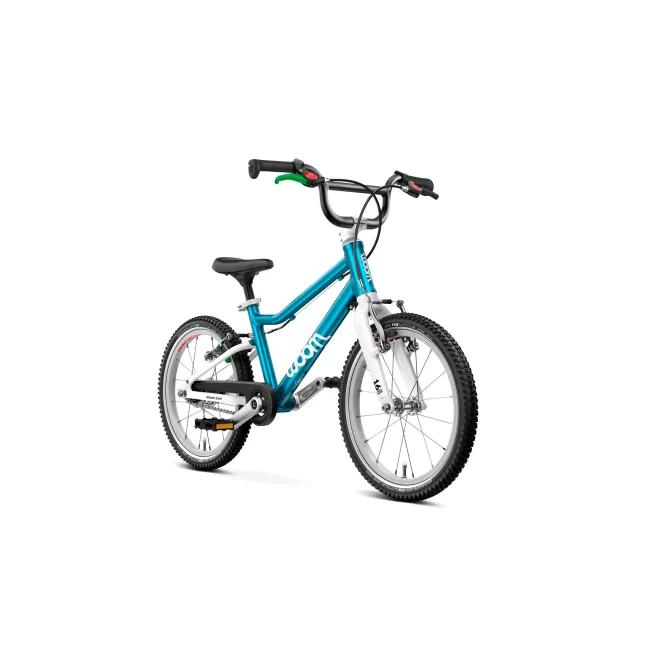 Bicicleta copii Woom 3 Automagic Go cu roti 16" albastru Metallic Blue
