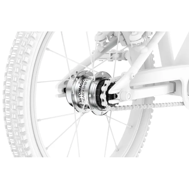 Bicicleta copii Woom 3 Automagic Go cu roti 16" galben Vibrant Yellow