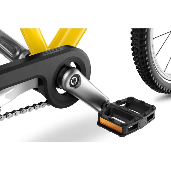 Bicicleta copii Woom 3 Automagic Go cu roti 16" galben Vibrant Yellow