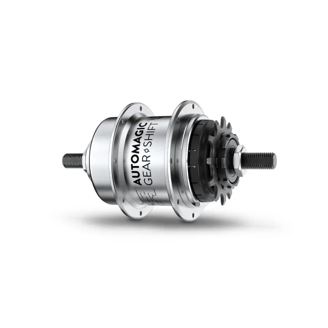 Bicicleta copii Woom 3 Automagic Go cu roti 16" roz Hot Pink