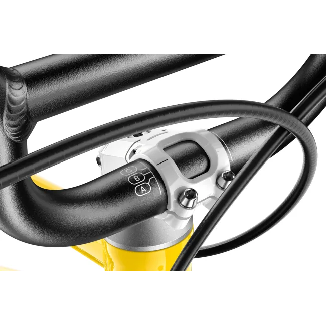 Bicicleta copii Woom 4 Go cu roti 20" galben Vibrant Yellow