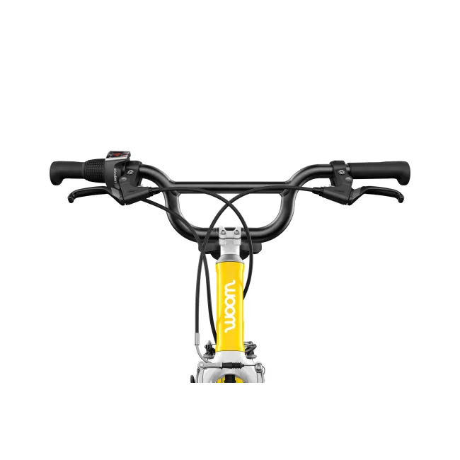Bicicleta copii Woom 4 Go cu roti 20" galben Vibrant Yellow