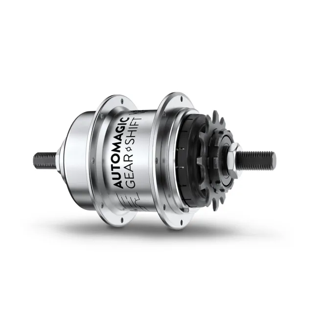 Bicicleta copii Woom 3 AUTOMAGIC cu roti 16" portocaliu intens alb