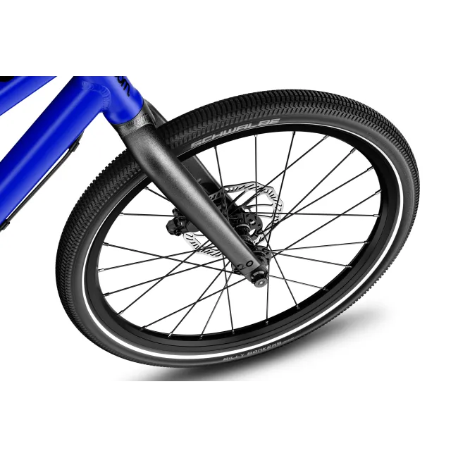 Bicicleta copii Woom 4 Explore cu roti 20" albastru Magnetic Blue