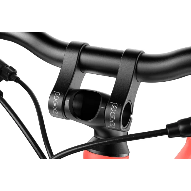 Bicicleta copii Woom 4 Explore cu roti 20" portocaliu Neon Coral