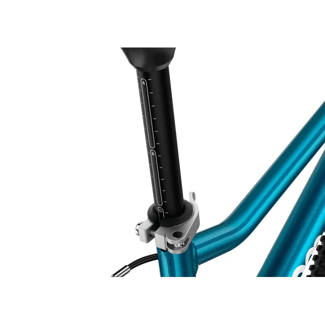 Bicicleta copii Woom 4 Go cu roti 20" albastru metalic