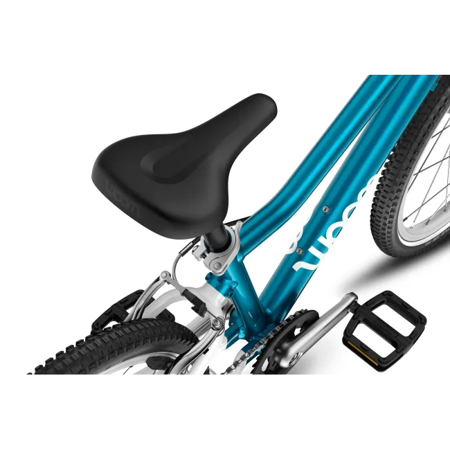 Bicicleta copii Woom 4 Go cu roti 20" albastru metalic