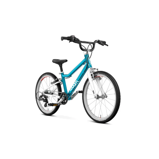 Bicicleta copii Woom 4 Go cu roti 20" albastru metalic