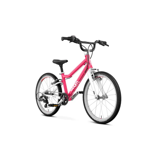 Bicicleta copii Woom 4 Go cu roti 20" roz Hot Pink