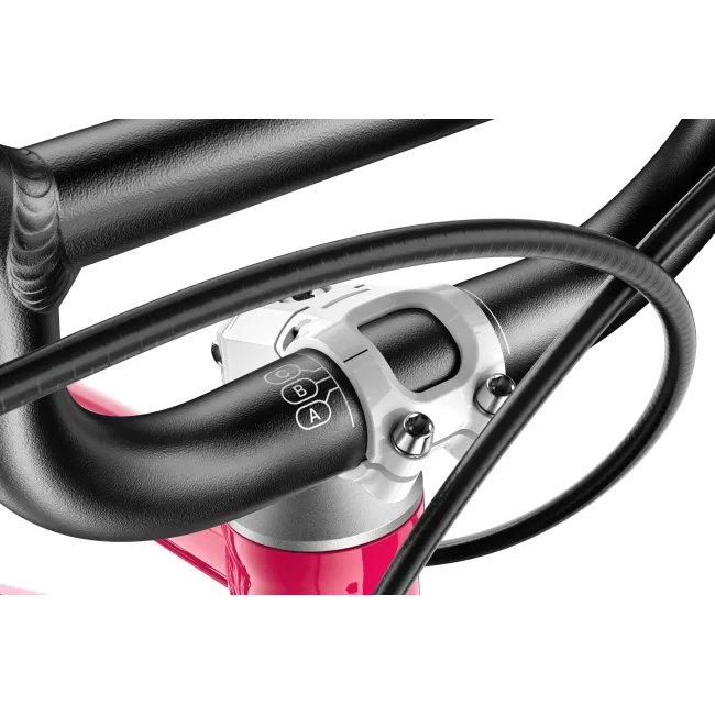 Bicicleta copii Woom 4 Go cu roti 20" roz Hot Pink