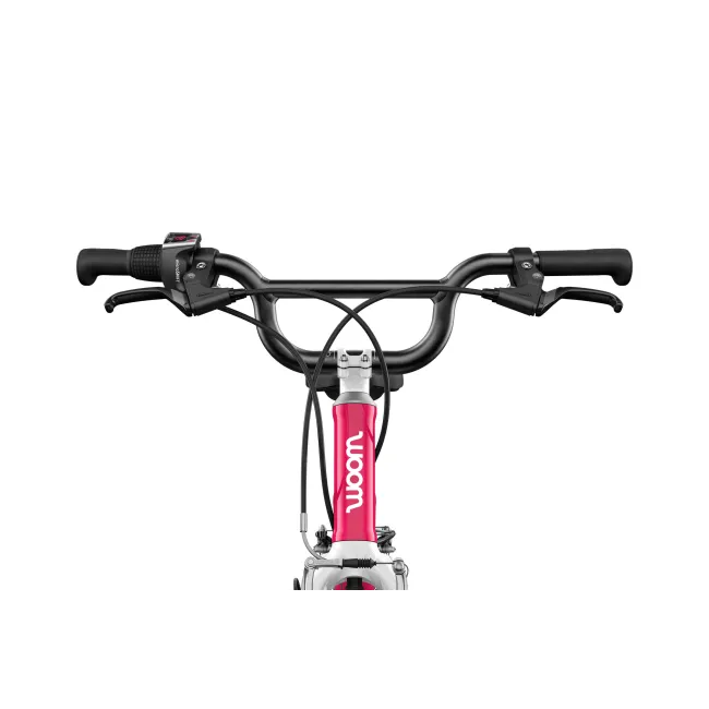 Bicicleta copii Woom 4 Go cu roti 20" roz Hot Pink