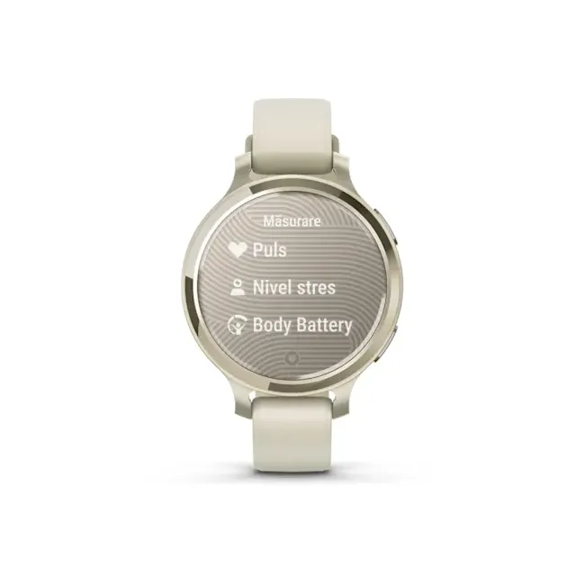 Garmin - Lily 2 Active - Lunar Gold, curea de silicon Bone