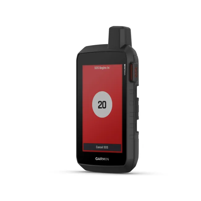 Garmin - Montana 760i - Navigator solid cu ecran tactil cu GPS cu tehnologie inReach și cameră de 8 megapixeli