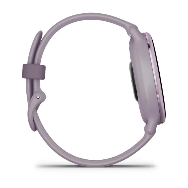 Garmin - Vivoactive 5 smartwatch cu GPS și AMOLED - ramă mov orchid din aluminiu - carcasă mov şi bratara din silicon