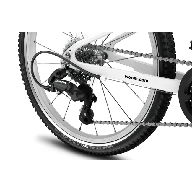 Bicicleta copii Woom 4 Go cu roti 20" rosu Woom Red