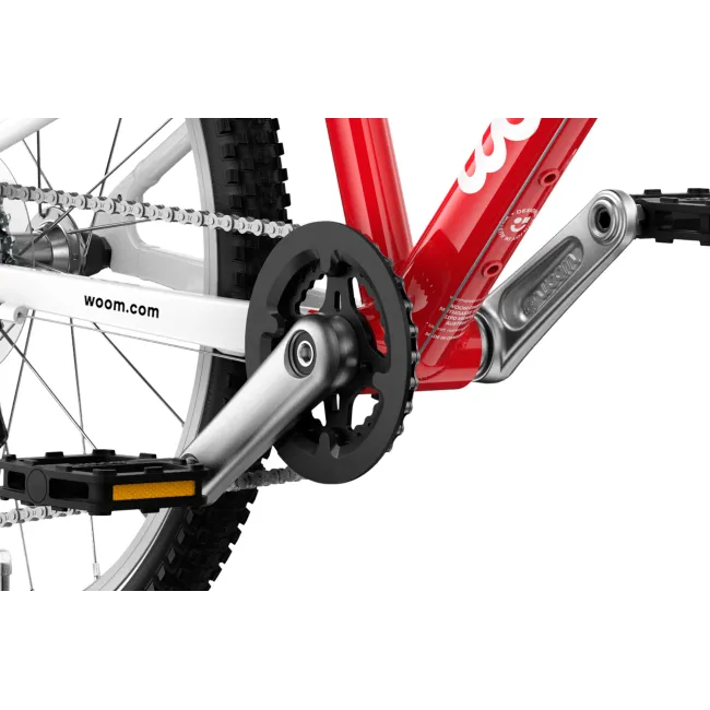 Bicicleta copii Woom 4 Go cu roti 20" rosu Woom Red