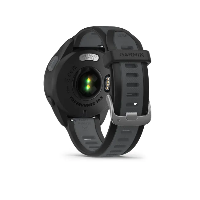 Garmin - Forerunner 165 Music ceas multisport cu GPS AMOLED - negru - gri slate grey