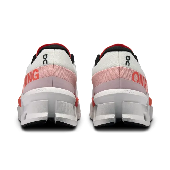 On Cloudmonster 2 - pantofi alergare pentru barbati - Alb portocaliu White | Flame