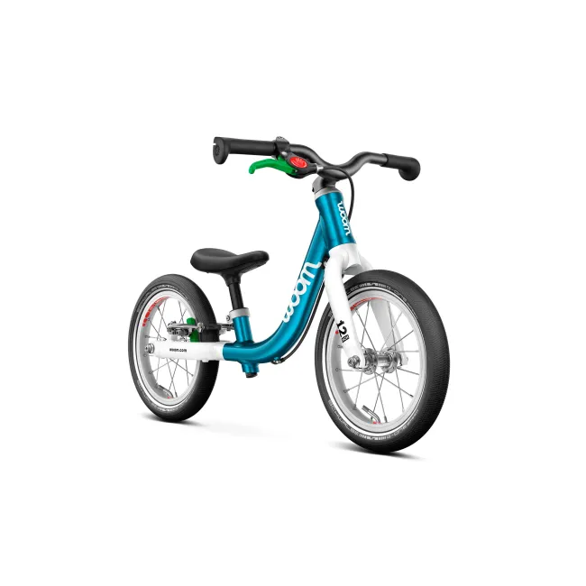 Bicicleta copii Woom 1 Go cu roti 12" albastru Metallic Blue