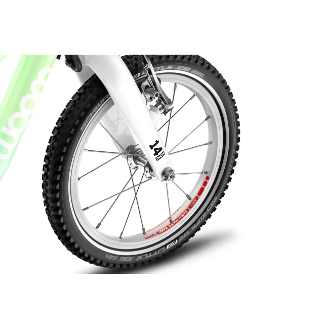 Bicicleta copii Woom 2 Go cu roti 14"  pastel Spermint crush