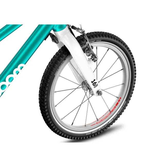 Bicicleta copii Woom 3 Go cu roti 16" turcoaz Metallic Turquoise Petrol
