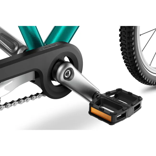 Bicicleta copii Woom 3 Go cu roti 16" turcoaz Metallic Turquoise Petrol