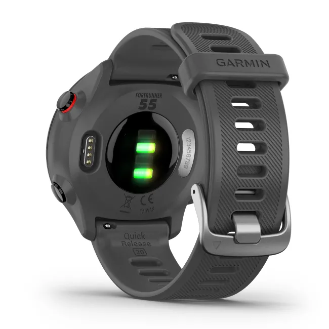 Garmin Forerunner 55 - ceas inteligent pentru alergare si bicicleta - gri