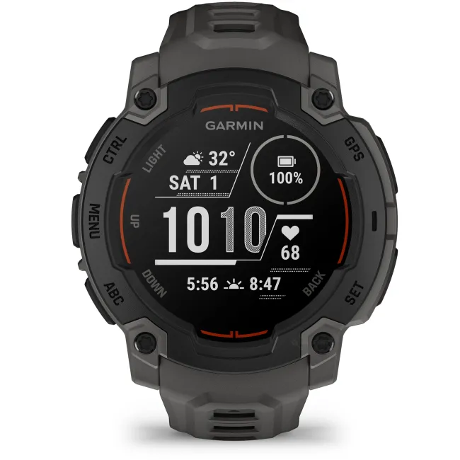 Garmin INSTINCT E - 45 mm negru - smartwatch robust cu GPS
