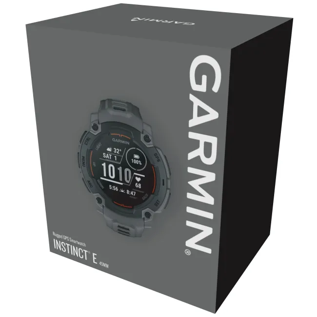 Garmin INSTINCT E - 45 mm negru - smartwatch robust cu GPS