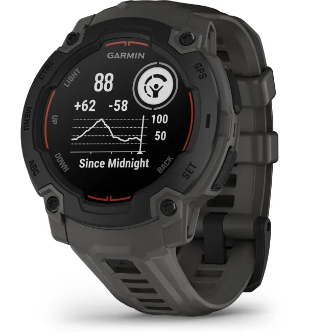 Garmin INSTINCT E - 45 mm negru - smartwatch robust cu GPS