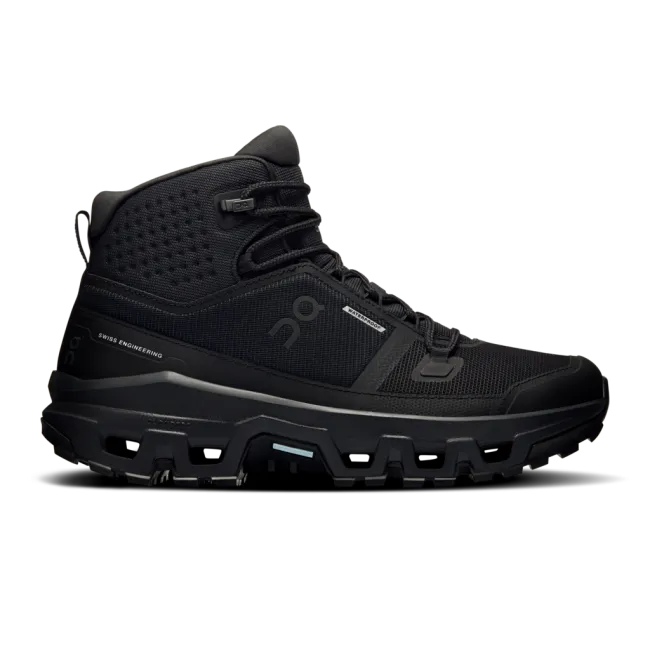 On - ghete - Cloudrock Mid WP W - Black | Black
