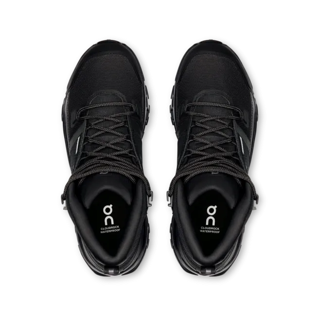 On - ghete - Cloudrock Mid WP W - Black | Black