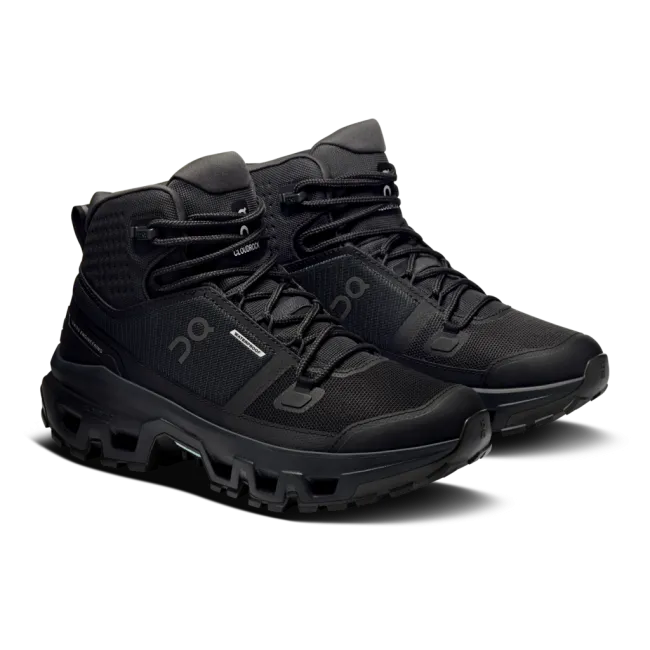 On - ghete - Cloudrock Mid WP W - Black | Black