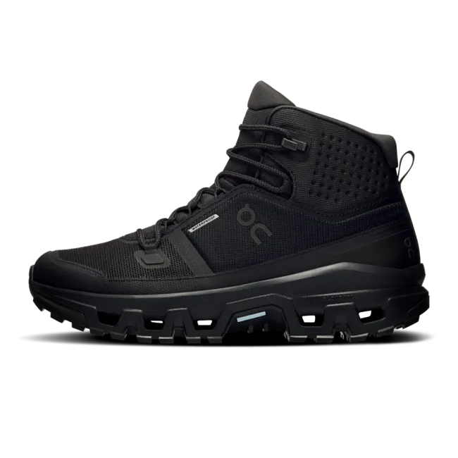 On - ghete - Cloudrock Mid WP W - Black | Black
