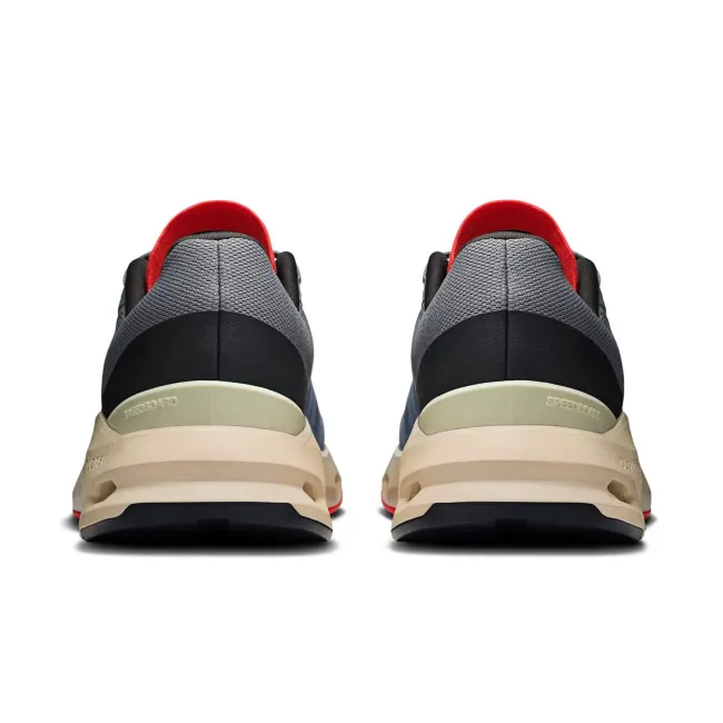 On - pantofi sport - Cloudpulse - gri | rosu