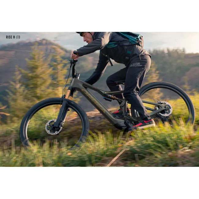 Orbea RISE M-TEAM Chameleon Goblin Green (Gloss)-Black (Matt) - bicicletă electrică eMTB Trail