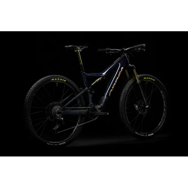 Orbea RISE M-TEAM Chameleon Goblin Green (Gloss)-Black (Matt) - bicicletă electrică eMTB Trail