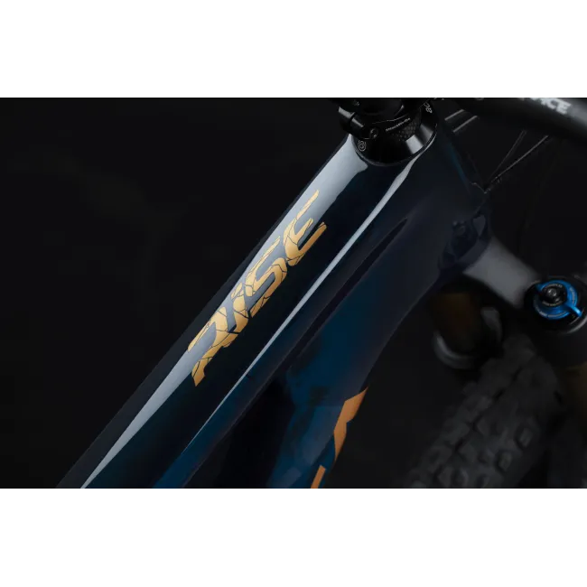 Orbea RISE M-TEAM Chameleon Goblin Green (Gloss)-Black (Matt) - bicicletă electrică eMTB Trail