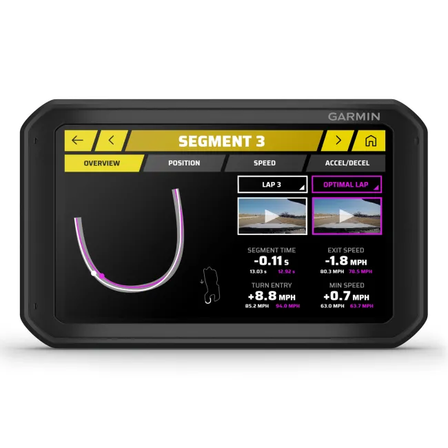 Garmin Catalyst Dispozitiv GPS pentru optimizare a performanţelor în timpul condusului pe circuit
