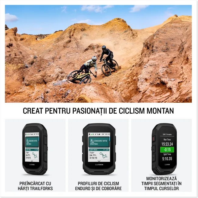 Garmin Edge MTB - ciclocomputer cu GPS