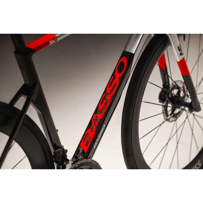 Bicicletă șosea Basso SV SRAM Red AXS - Rosso Vivo