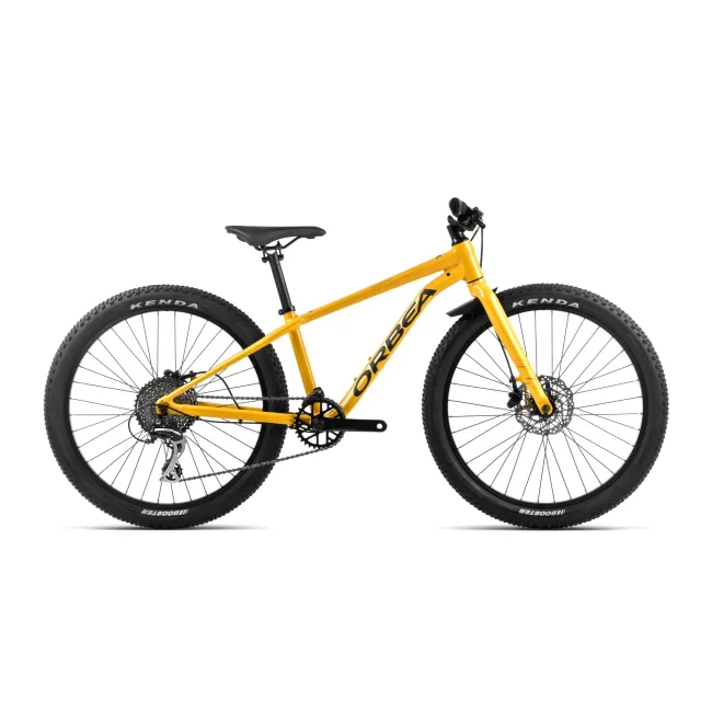 Bicicletă copii Orbea MX 24 TEAM DISC - Mango (Gloss) | Black (Matt)
