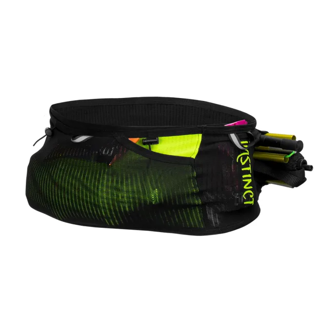 Instinct - centura talie Reflex Belt - negru verde fluo