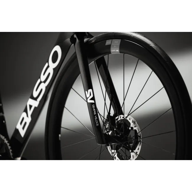 Bicicletă șosea Basso SV SRAM Red AXS - Pure Black