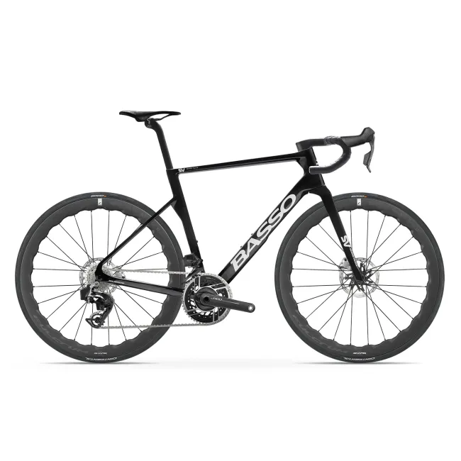 Bicicletă șosea Basso SV SRAM Red AXS - Pure Black